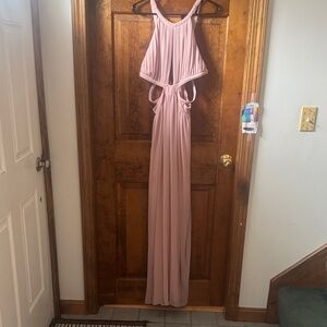 TFNC  Backless Pink Dress